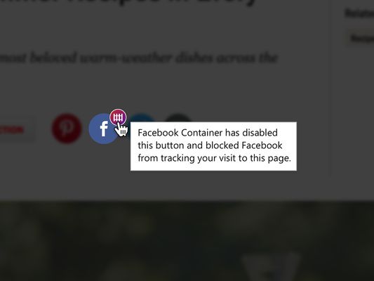 We identify Facebook elements (like Share and Like buttons) that track users across the web.