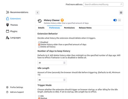v1.4.0 Options Page